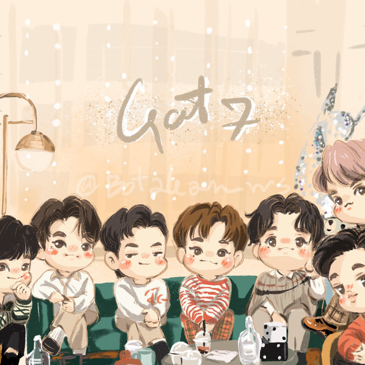 GOT7의 비하인드 컷