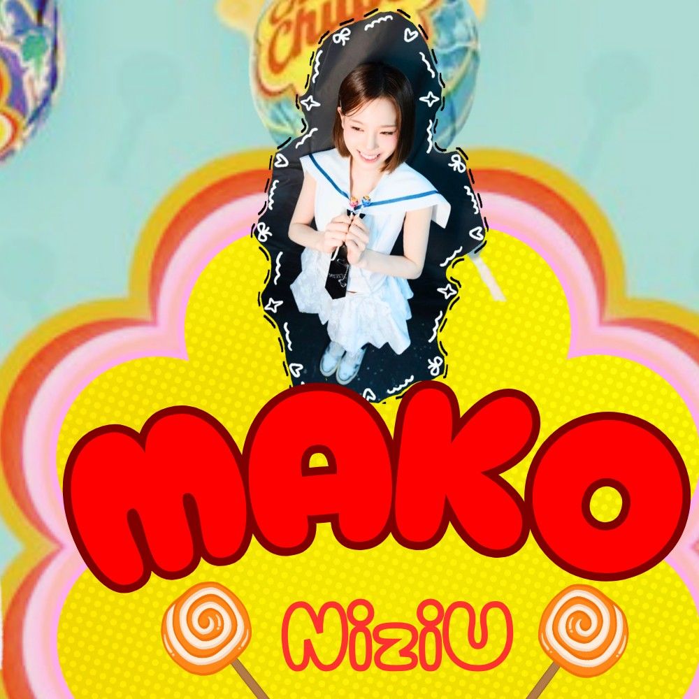 A moment captured by Mako (NiziU)'s fan