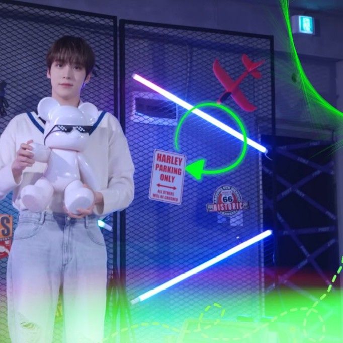 Recent activity shot of Yunho (ATEEZ)