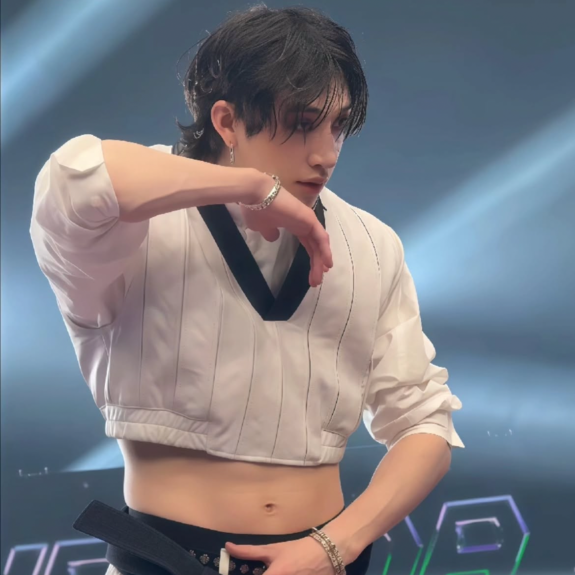 Behind-the-scenes cut of Bang Chan (Stray Kids)