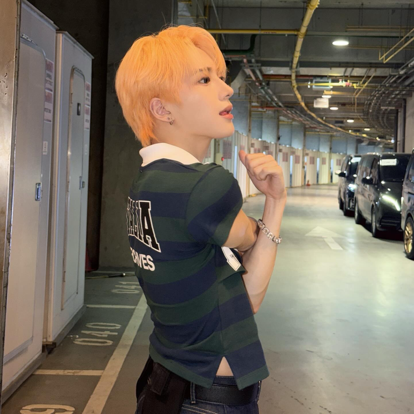 Recent activity shot of Minjae (Xikers)