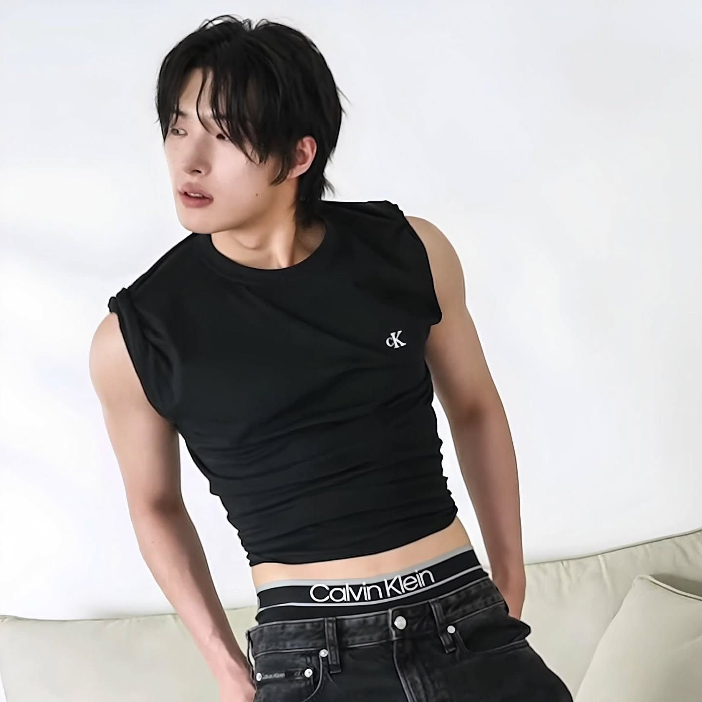 Recent activity shot of Mingi (ATEEZ)
