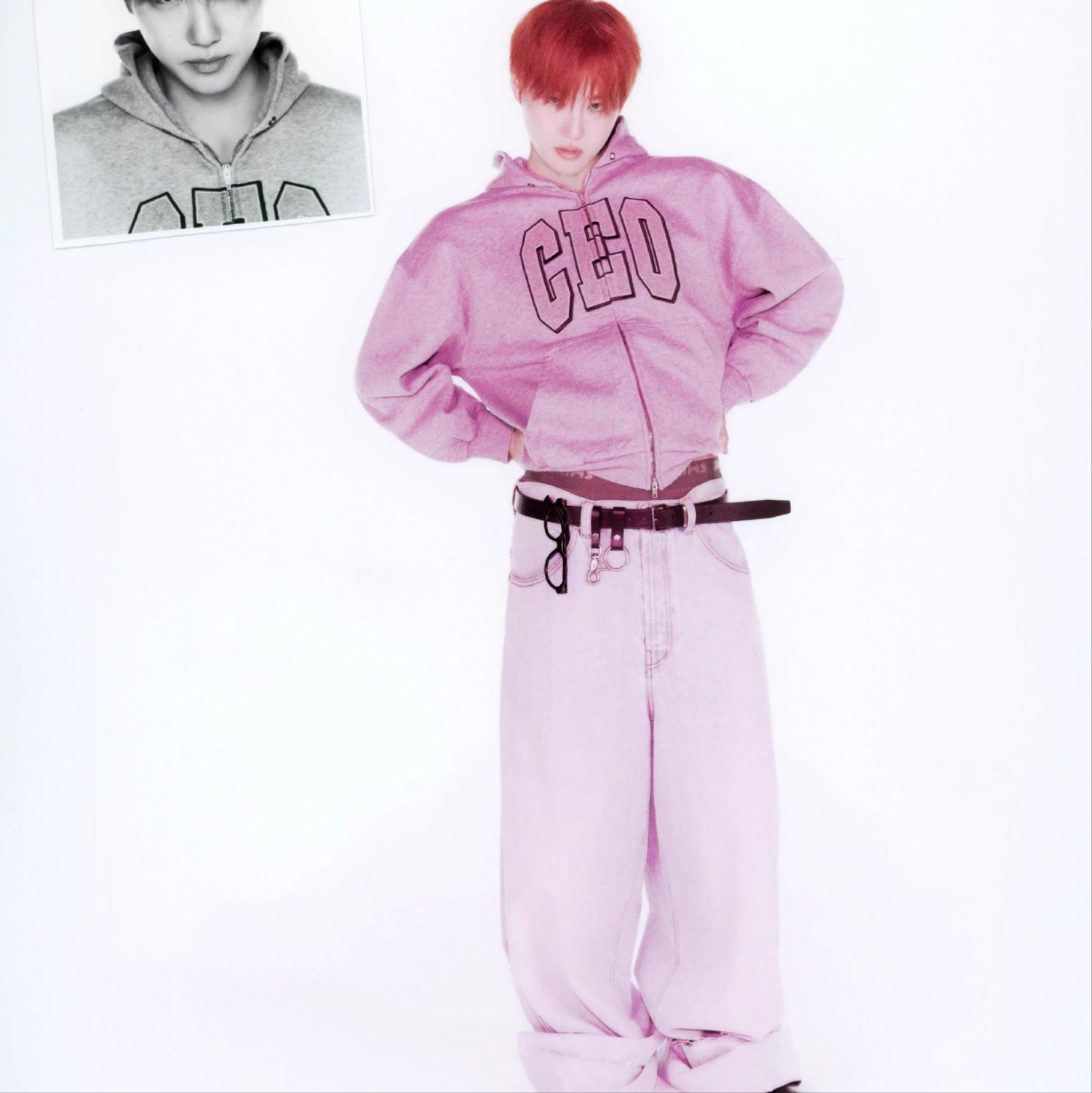 Recent activity shot of Suho (EXO)