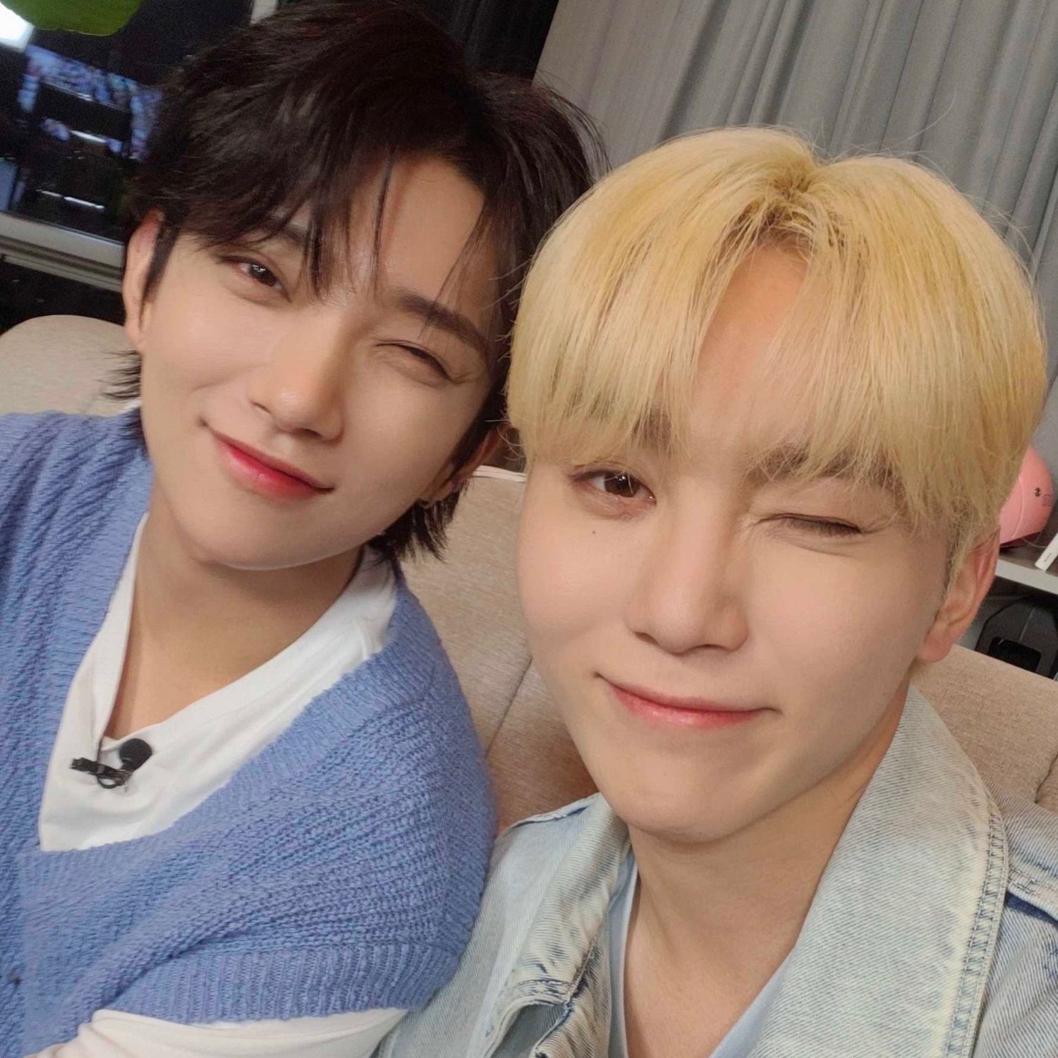 A moment captured by Seungkwan (SEVENTEEN)'s fan