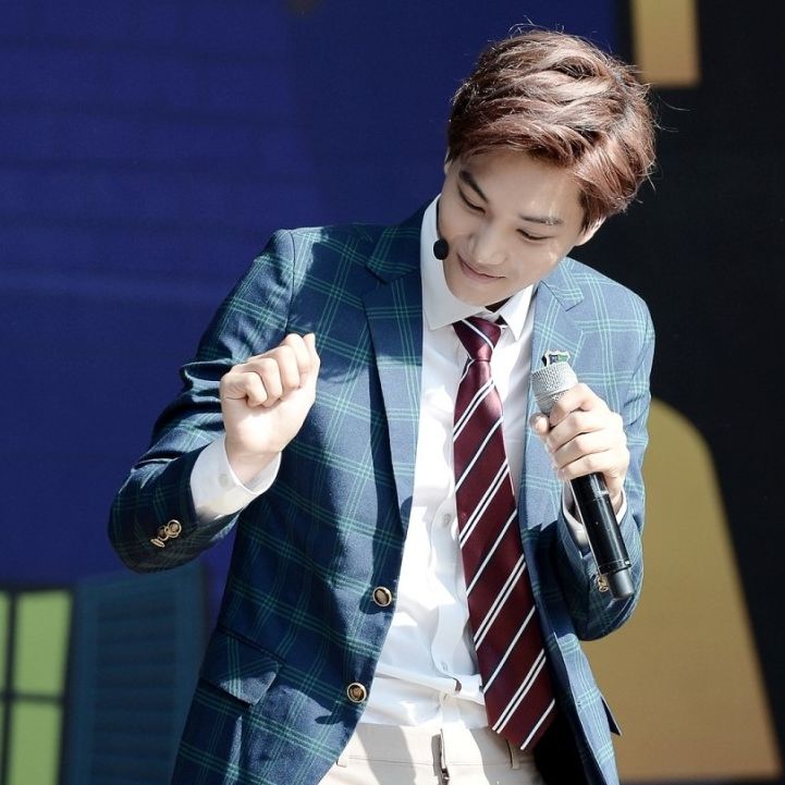 A moment captured by Kai (EXO)'s fan