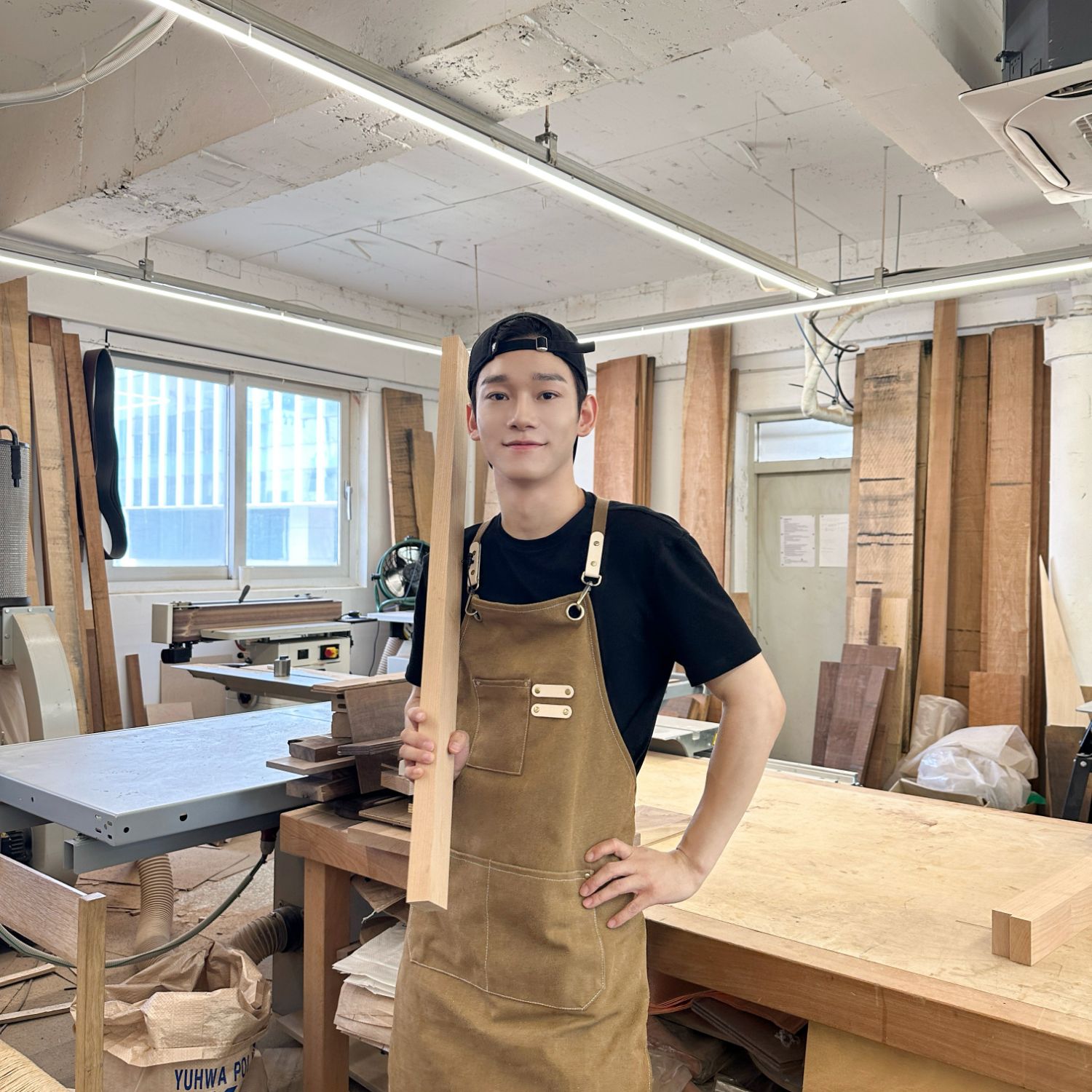 Recent activity shot of Chen (EXO)