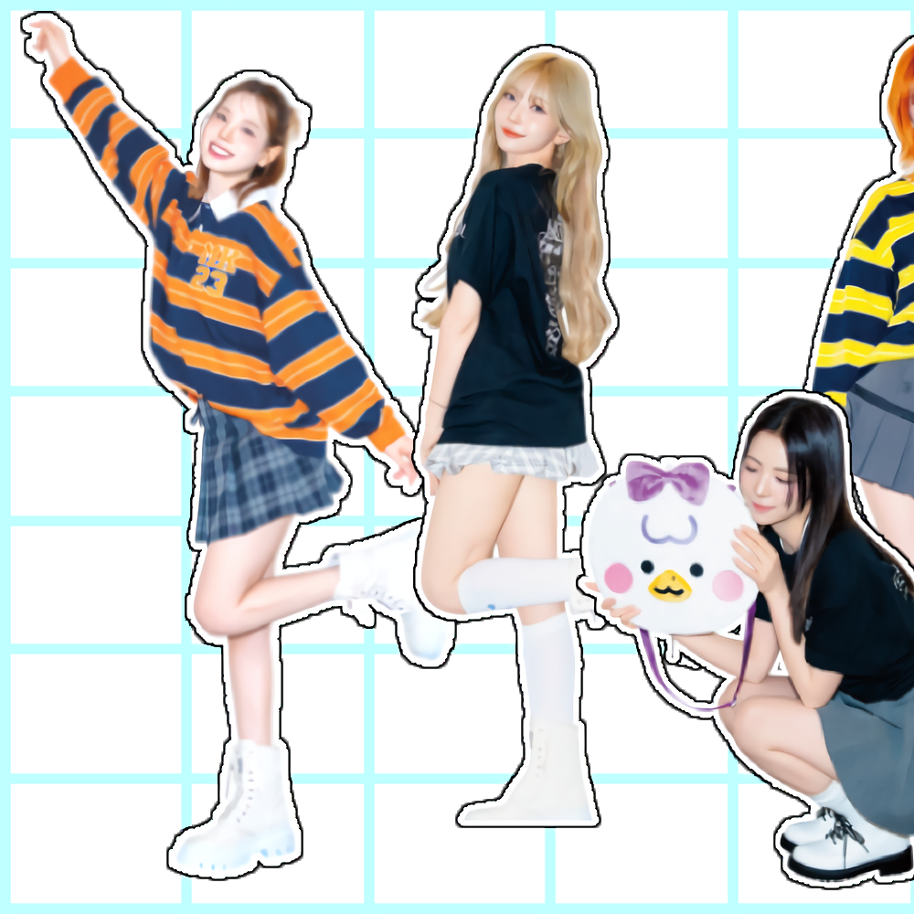 A moment captured by NiziU's fan