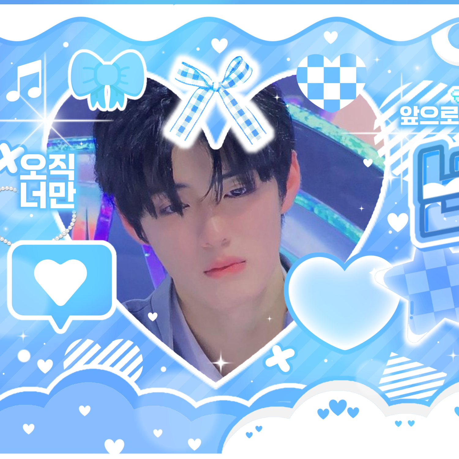 A moment captured by Chung Sanghyeon (ALPHA DRIVE ONE)'s fan