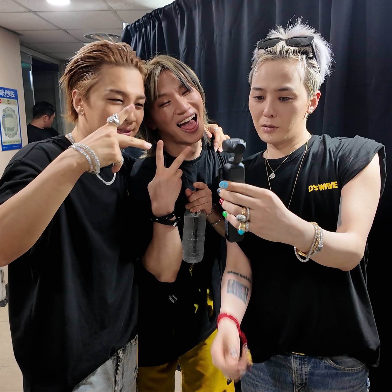 A moment captured by BIGBANG's fan