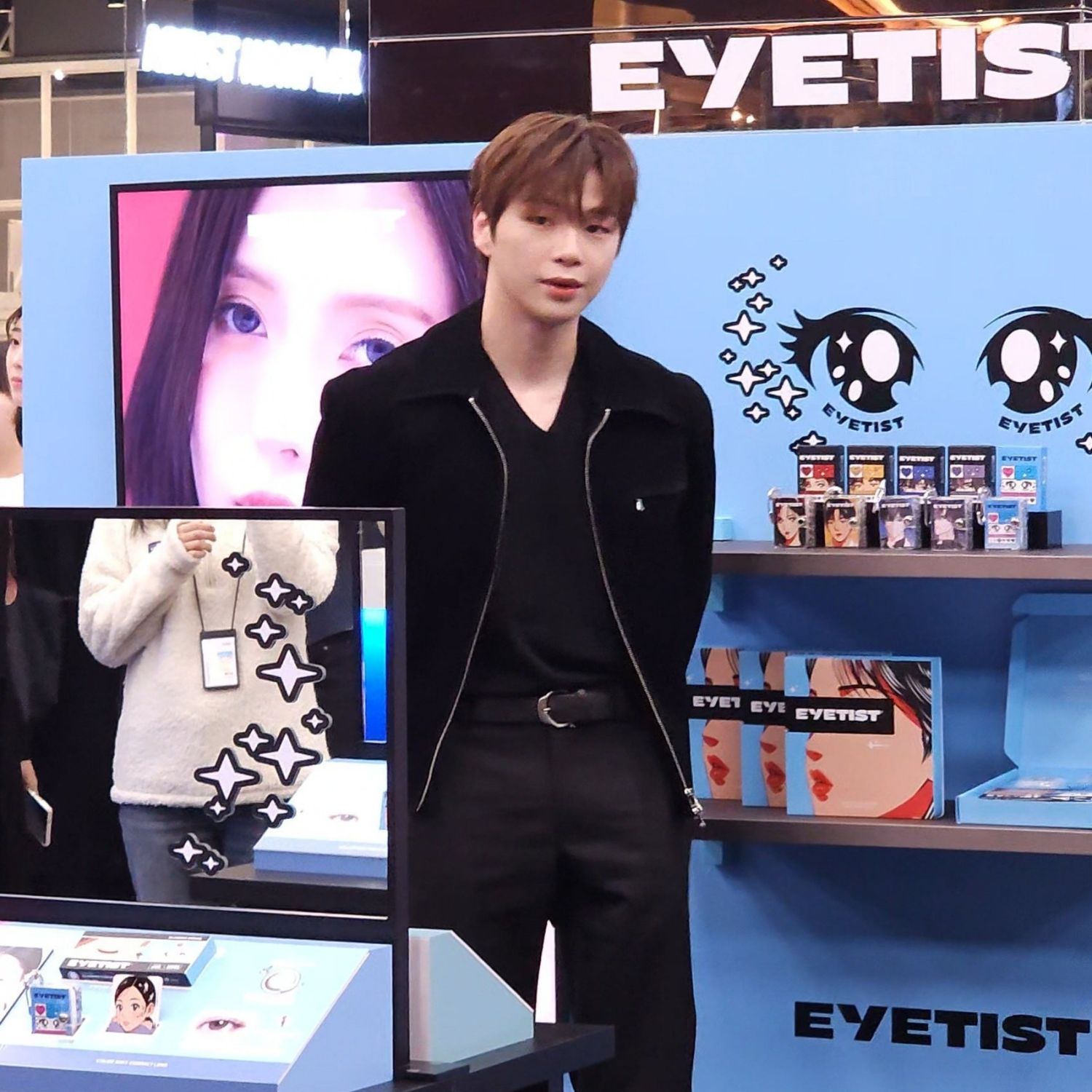 강다니엘의 비하인드 컷