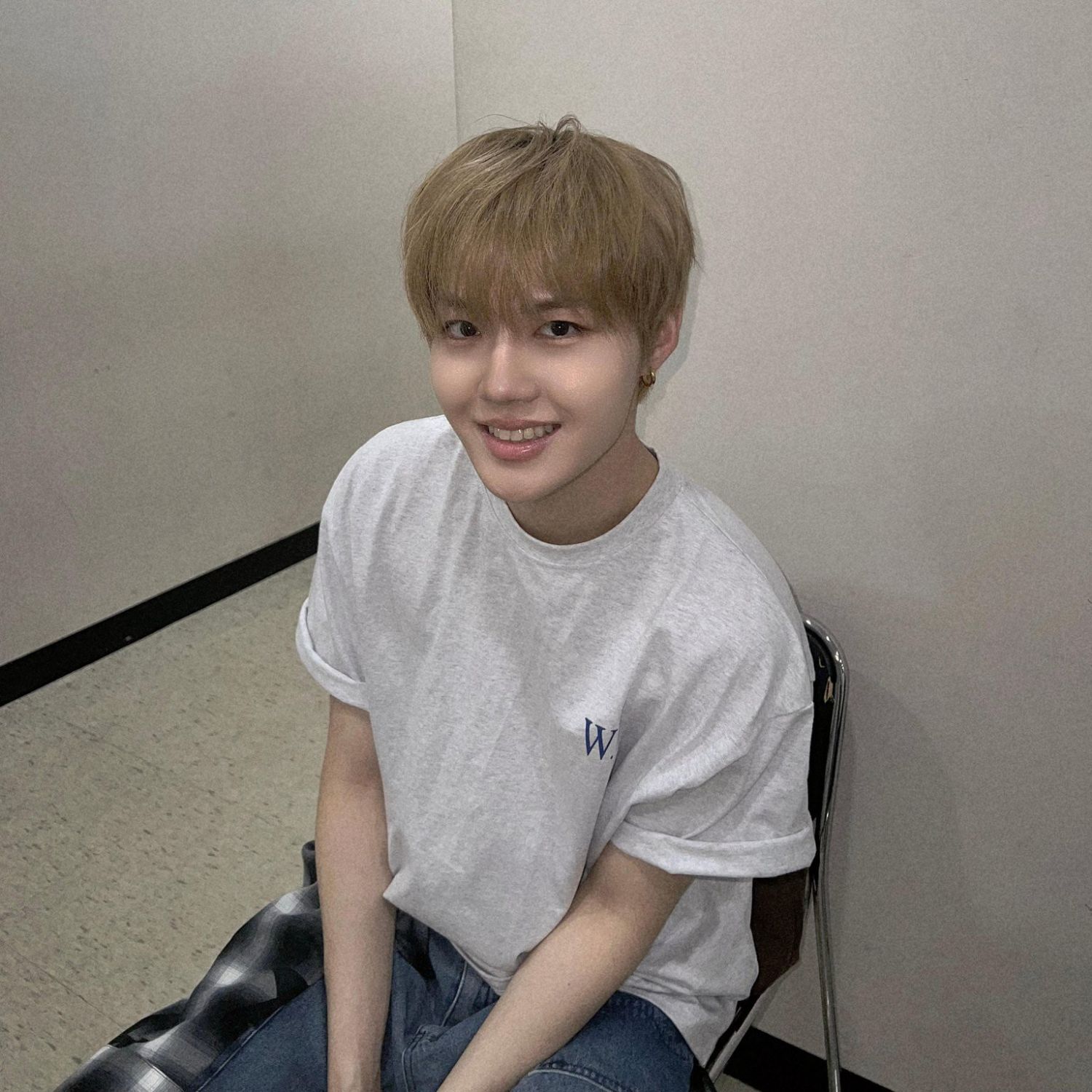 A moment captured by Doyoung (TREASURE)'s fan