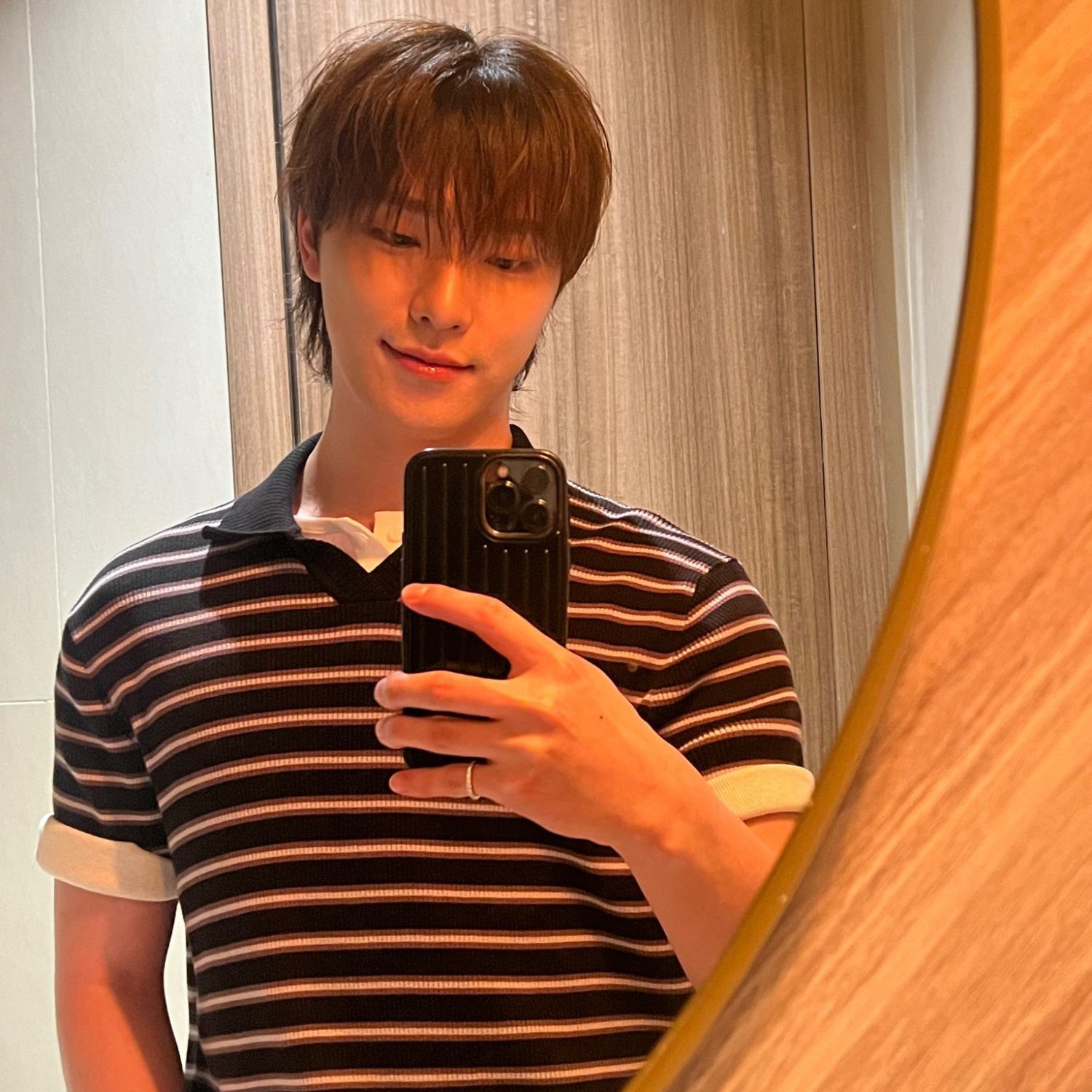 Recent activity shot of Dino (SEVENTEEN)