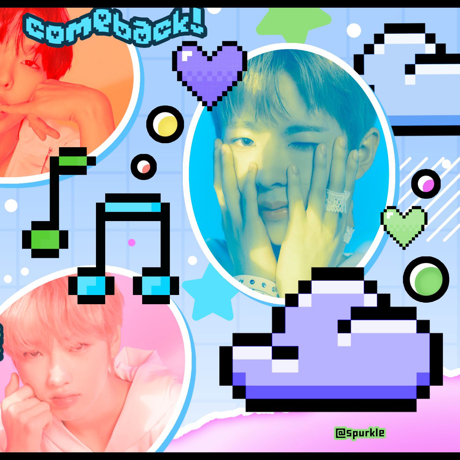 Recent activity shot of NCT WISH