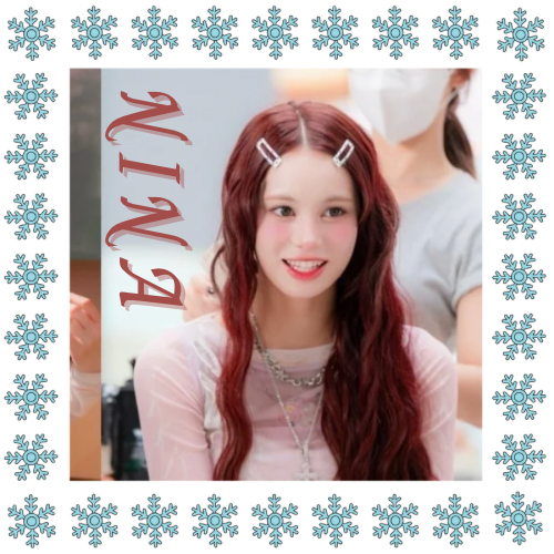 Behind-the-scenes cut of Nina (NiziU)