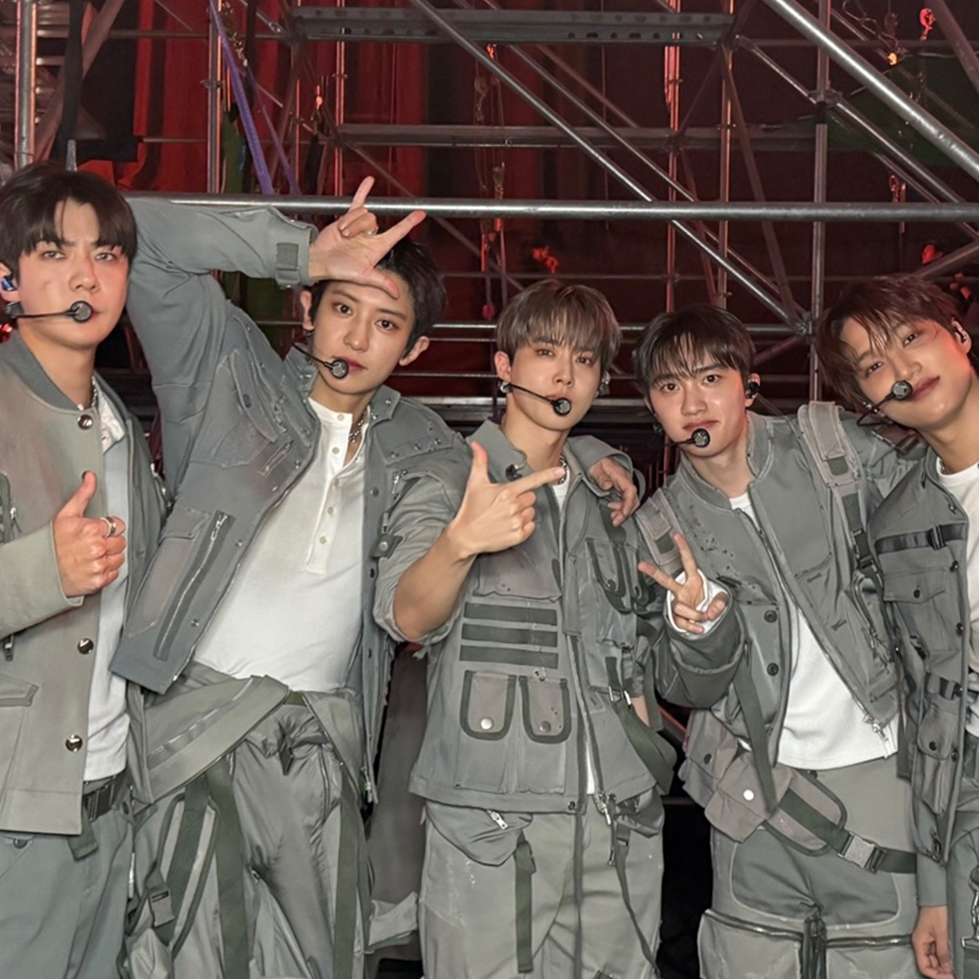 EXO粉絲拍下的瞬間