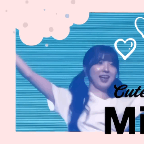 A moment captured by Miihi (NiziU)'s fan
