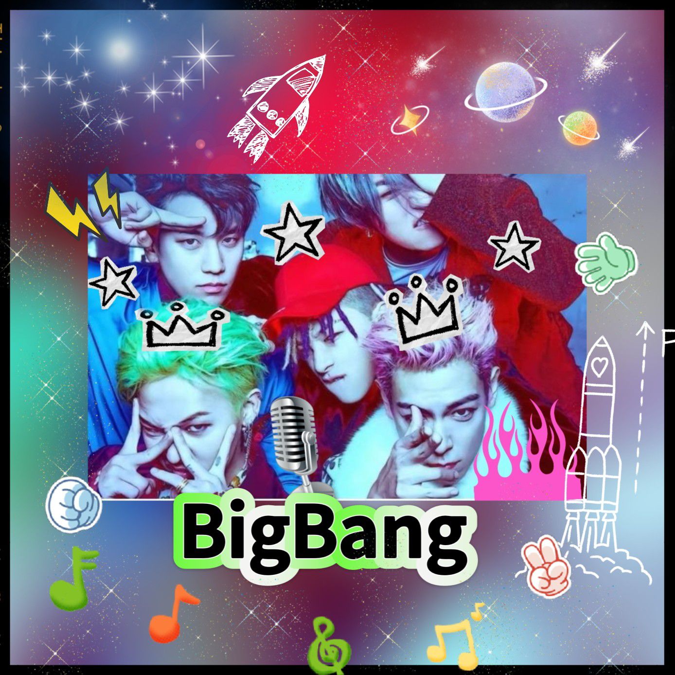 A moment captured by BIGBANG's fan