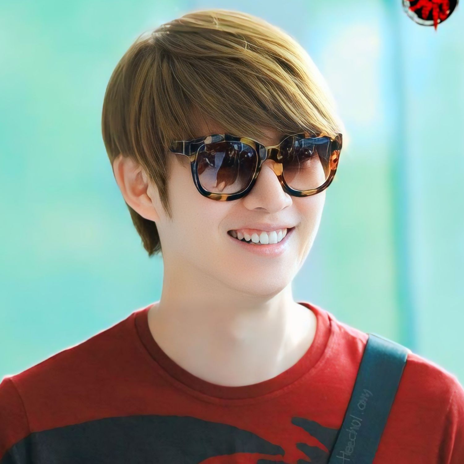A moment captured by Heechul (Super Junior)'s fan