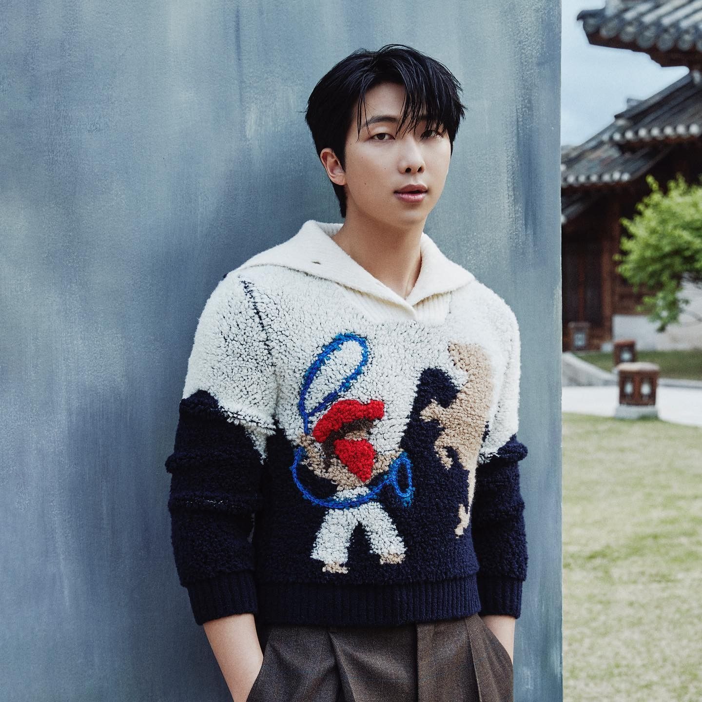 A moment captured by RM (BTS)'s fan