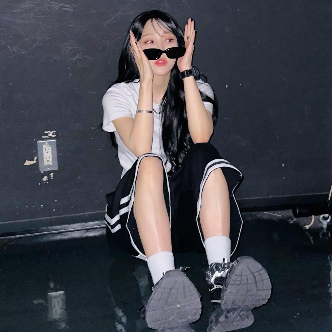 A moment captured by Moonbyul (MAMAMOO)'s fan