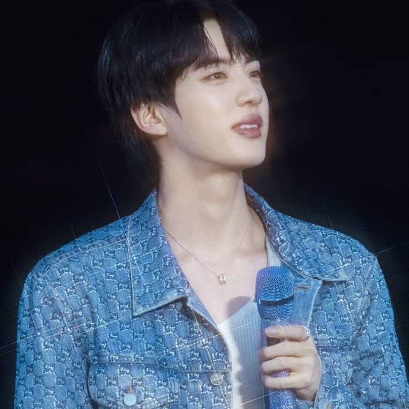 Recent activity shot of Jin (BTS)