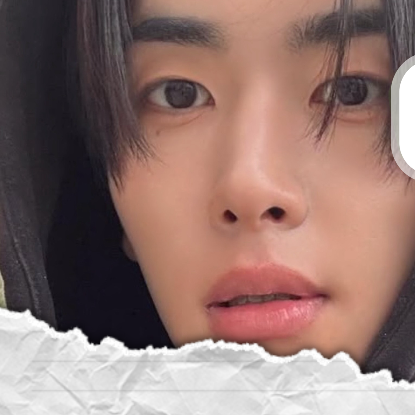 A moment captured by Xiao (UP10TION)'s fan