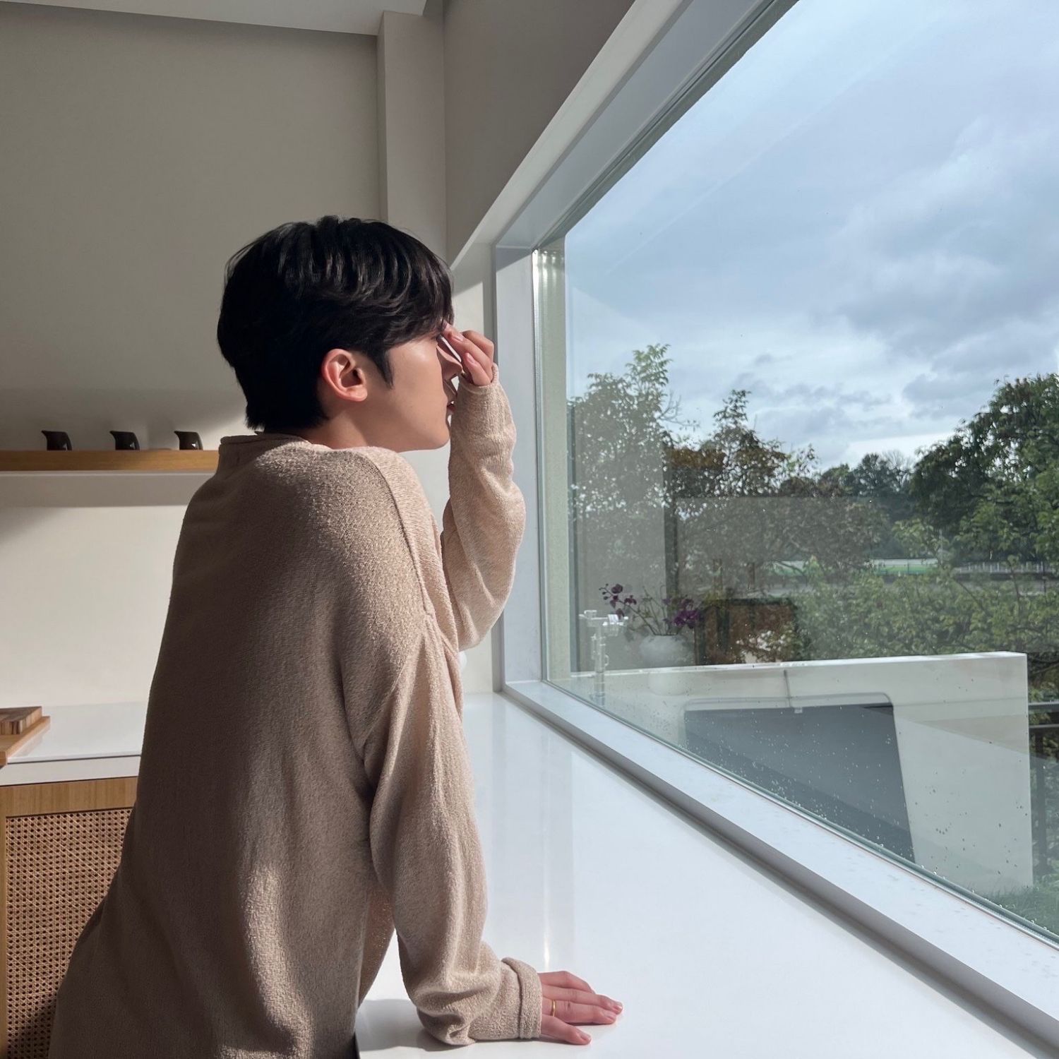 Recent activity shot of Kim Yohan (WEi)
