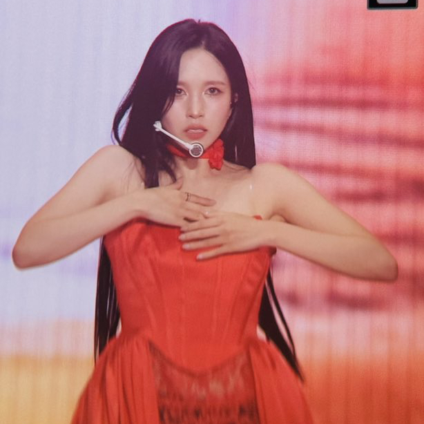 Recent activity shot of Mina (TWICE)
