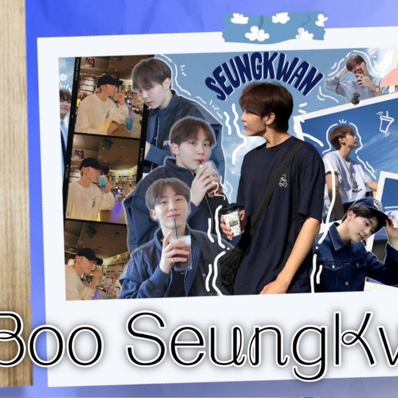 Behind-the-scenes cut of Seungkwan (SEVENTEEN)