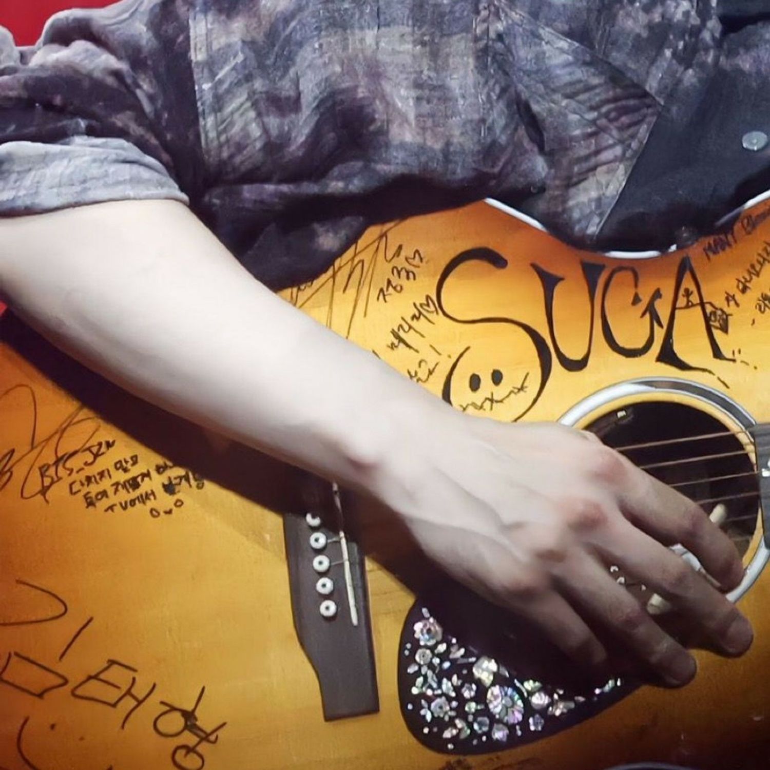 SUGA (防彈少年團)粉絲拍下的瞬間