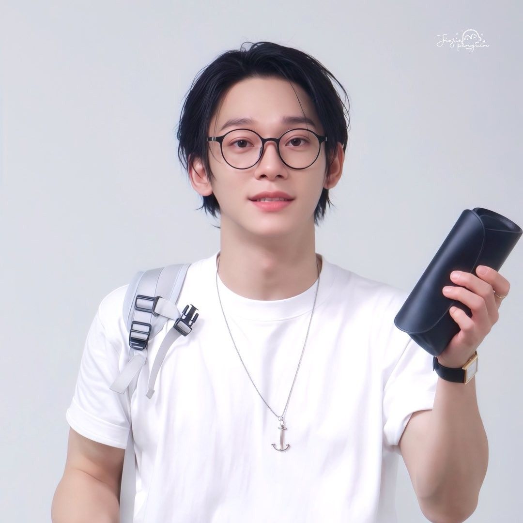 Recent activity shot of Chen (EXO)