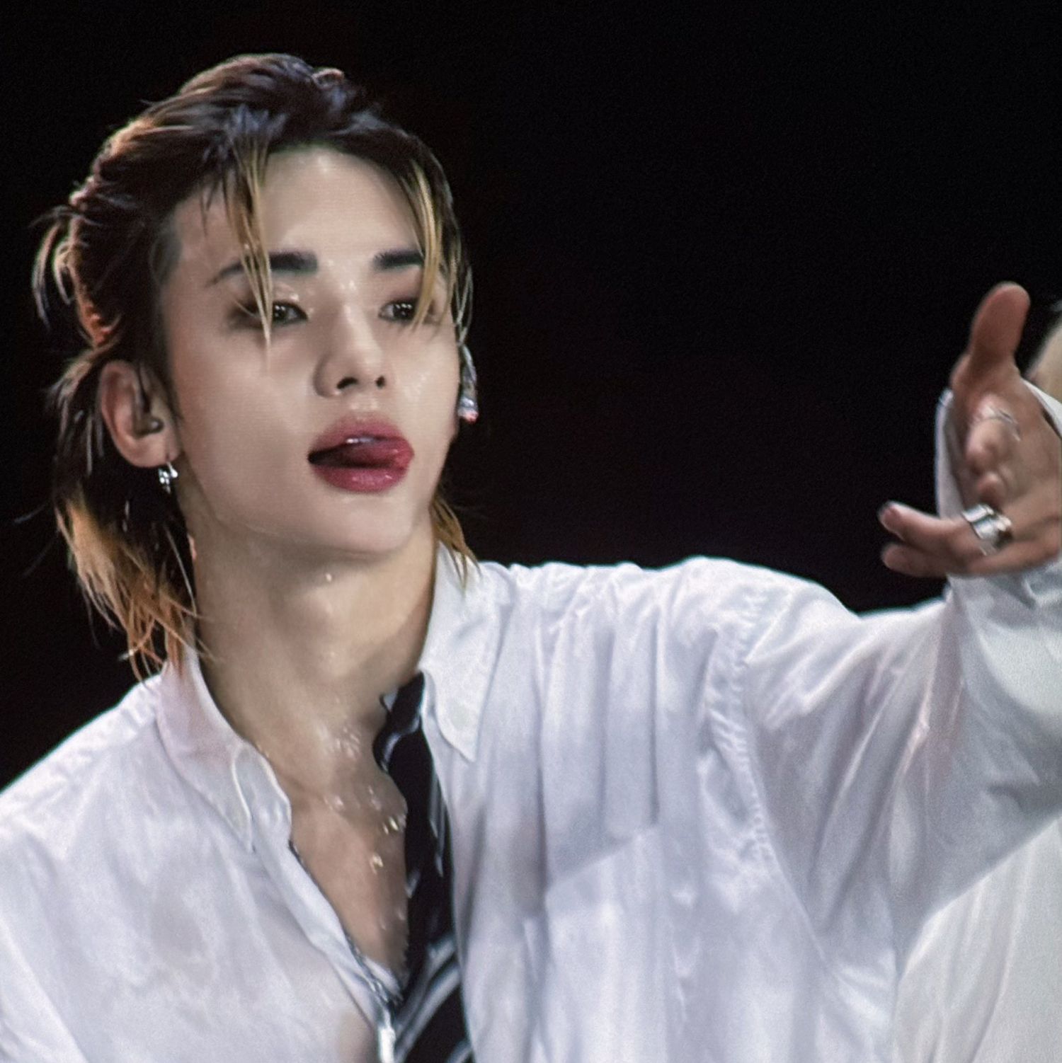 Behind-the-scenes cut of Hyunjin (Stray Kids)