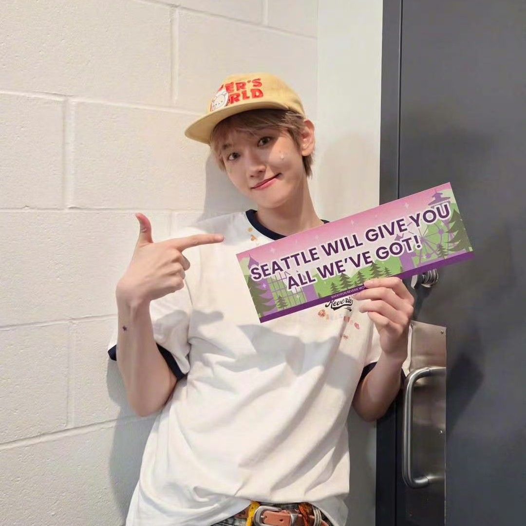 Latest photo of Baekhyun (EXO)