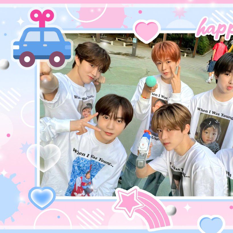 A moment captured by NCT WISH's fan