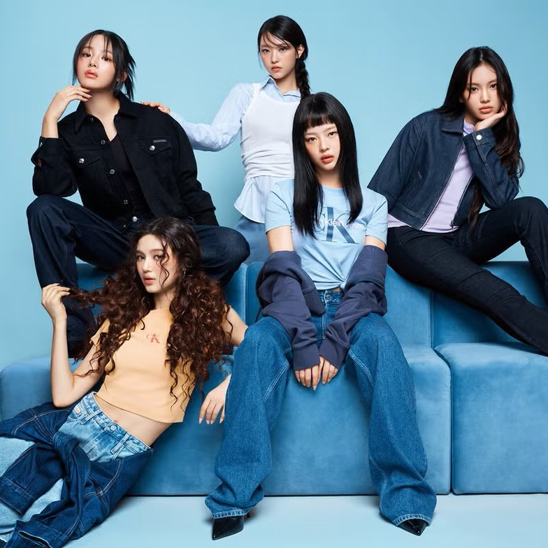 Behind-the-scenes cut of NewJeans