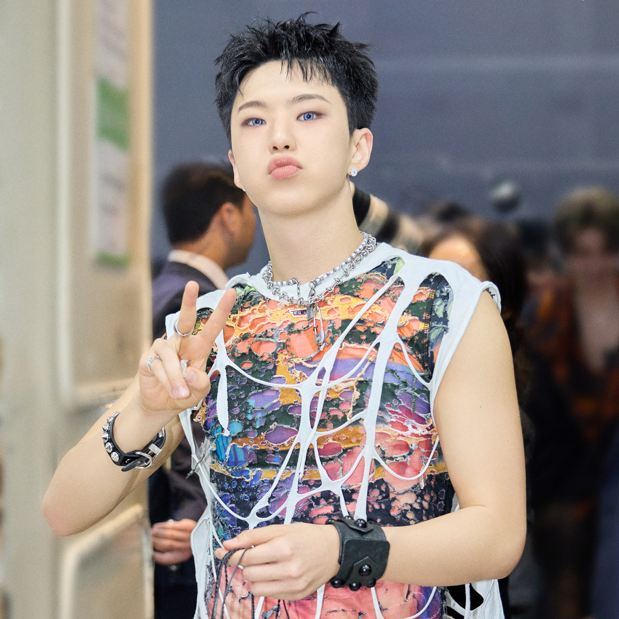 A moment captured by Hoshi (SEVENTEEN)'s fan