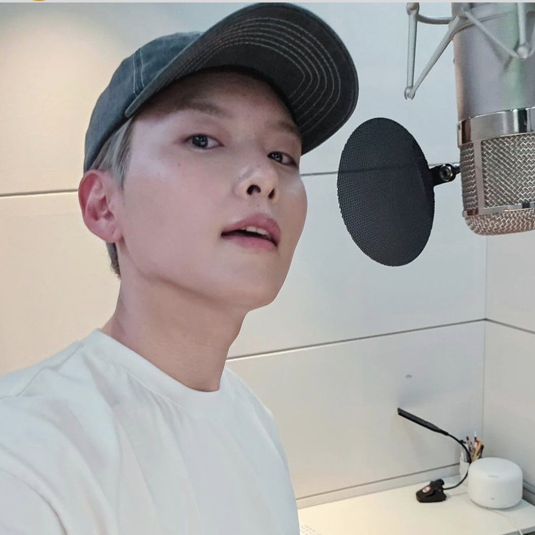Behind-the-scenes cut of Ryeowook (Super Junior)