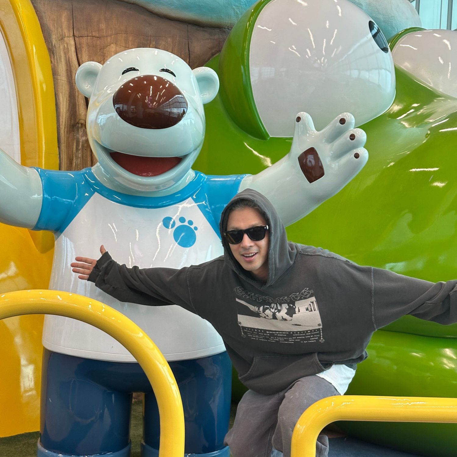 A moment captured by Taeyang (BIGBANG)'s fan