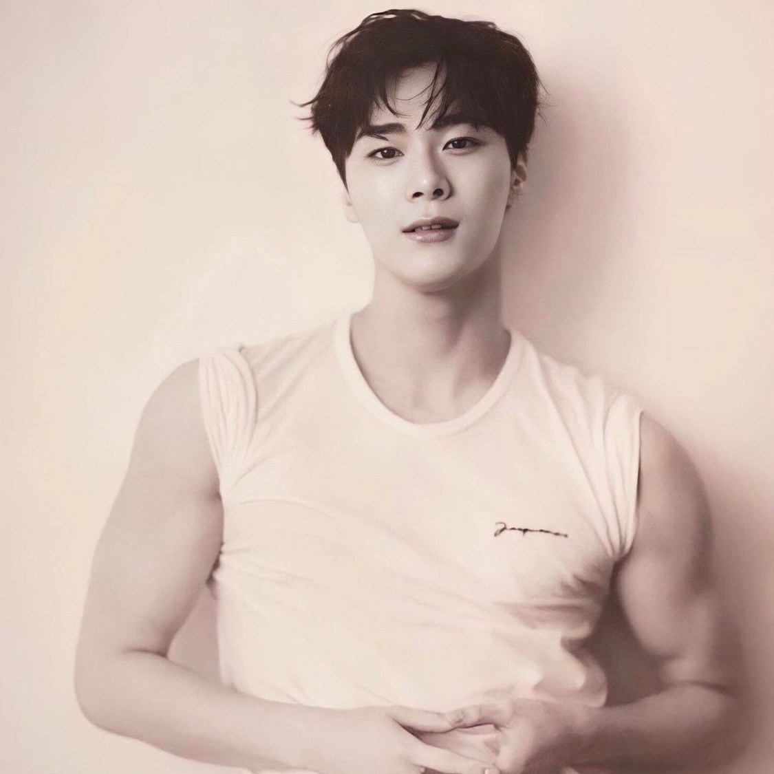 Recent activity shot of Moonbin (ASTRO)