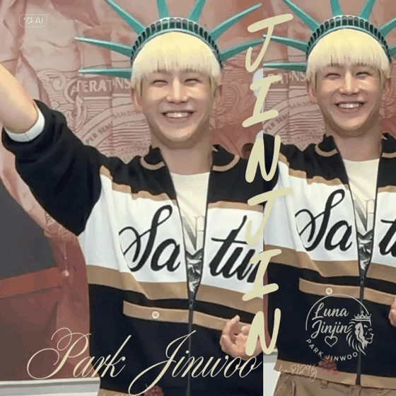 A moment captured by Jinjin (ASTRO)'s fan