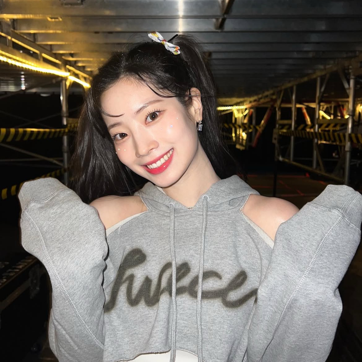 A moment captured by Dahyun (TWICE)'s fan