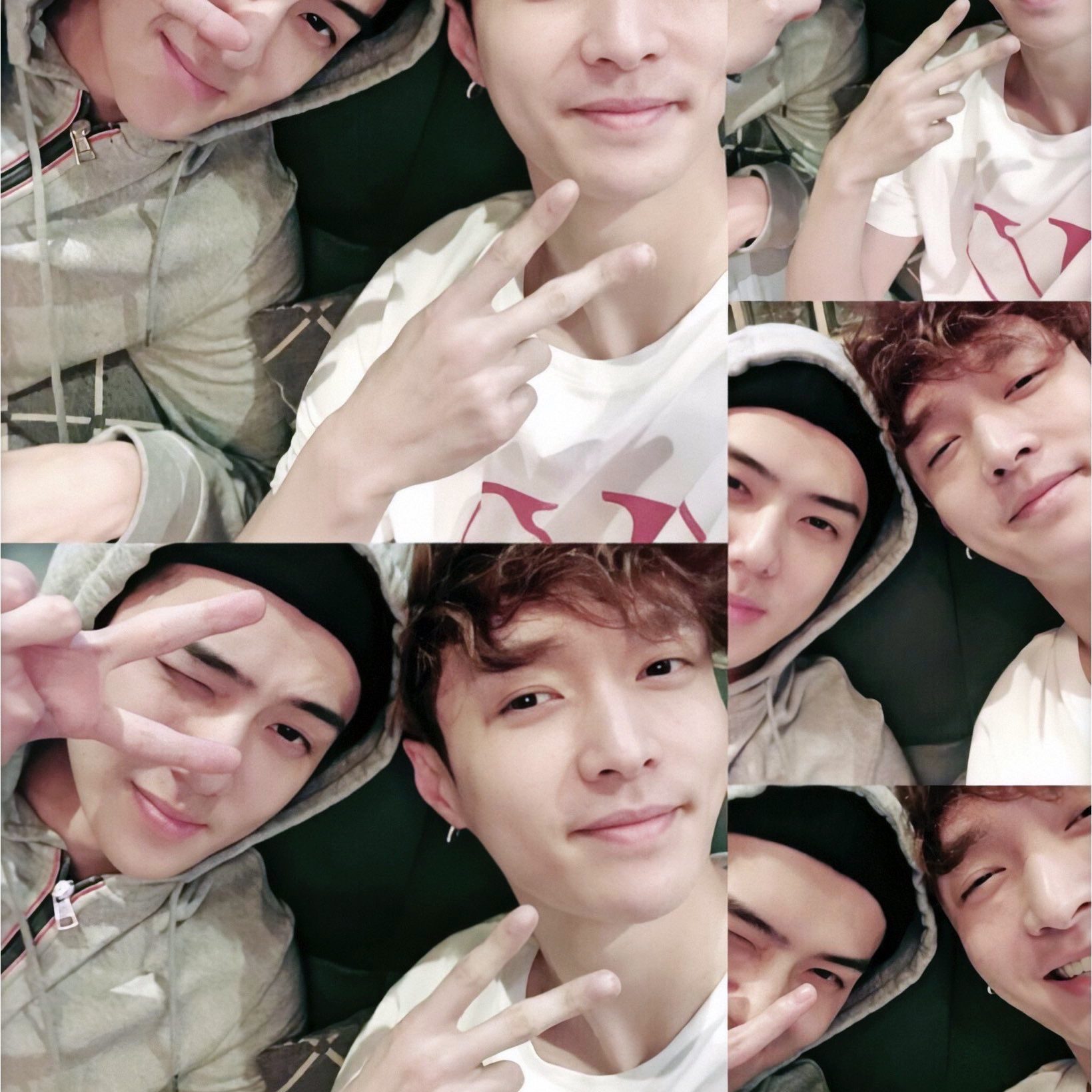 Recent activity shot of Lay (EXO)