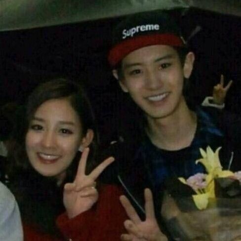 燦烈 (EXO)粉絲拍下的瞬間