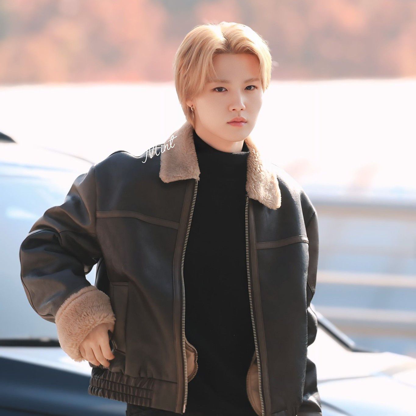 A moment captured by Doyoung (TREASURE)'s fan