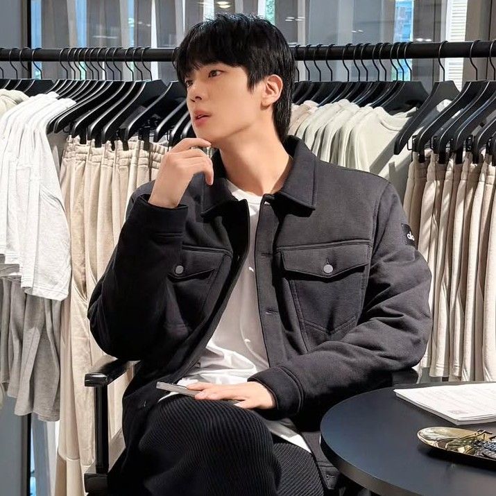Recent activity shot of Jin (BTS)