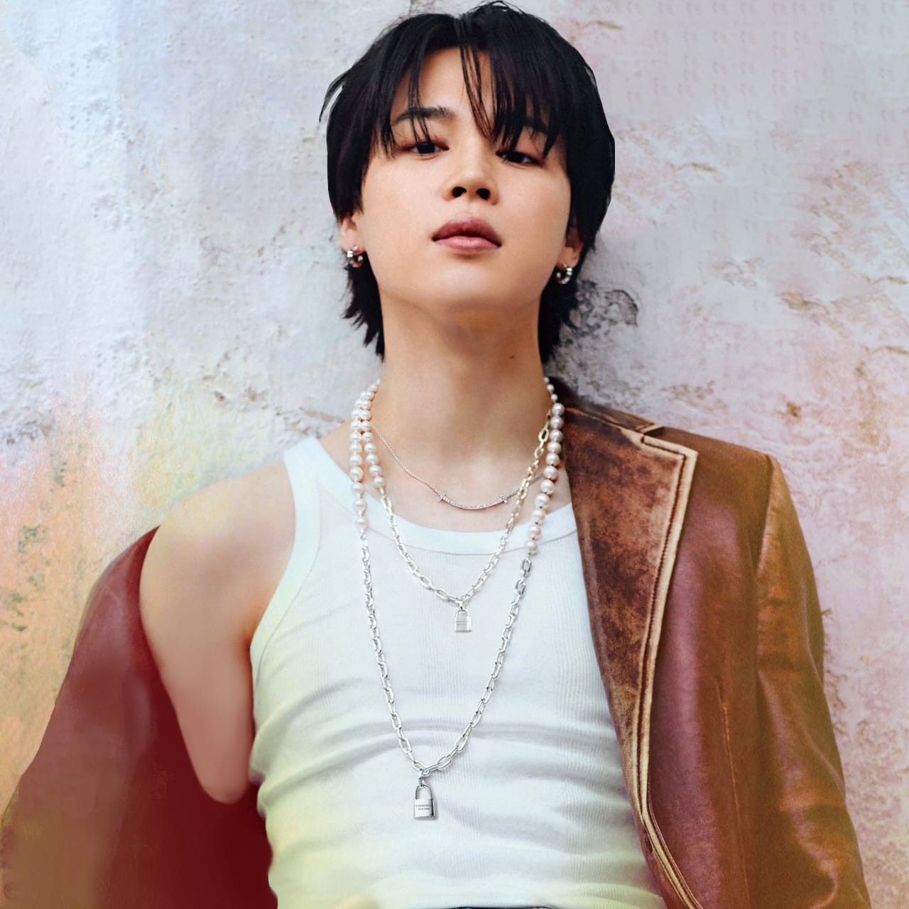 Recent activity shot of Jimin (BTS)