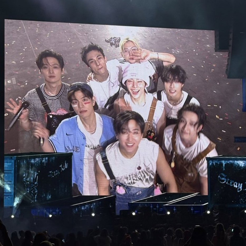 A moment captured by Bang Chan (Stray Kids)'s fan
