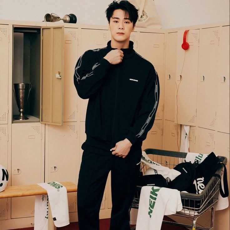 Recent activity shot of Moonbin (ASTRO)