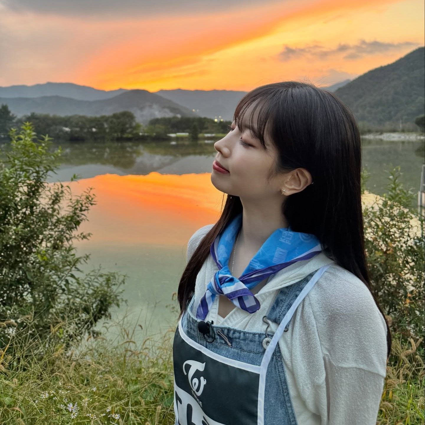 A moment captured by TWICE's fan
