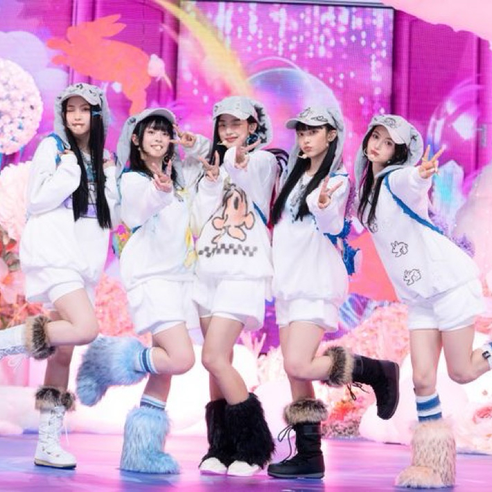 Recent activity shot of NewJeans